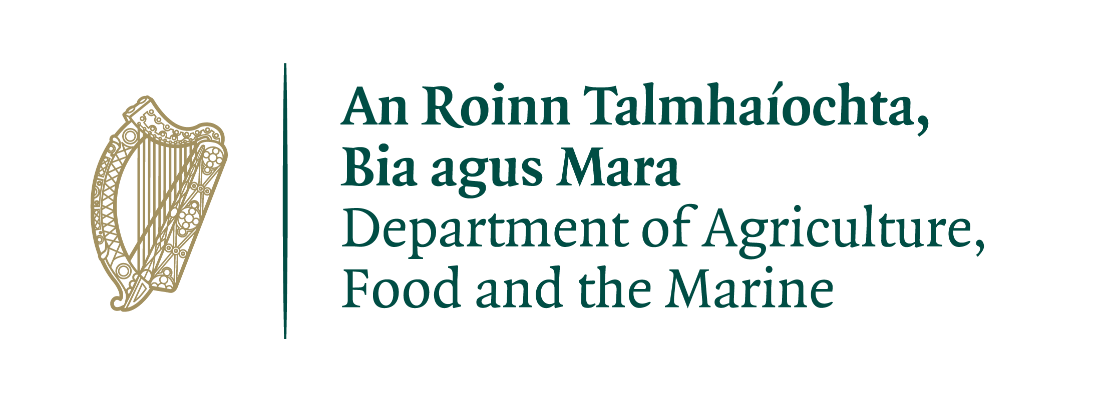 Department of Agriculture Food and the Marine logo